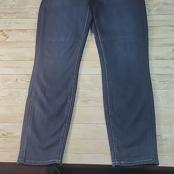 PAIGE Womens HOXTON ANKLE High-Rise Skinny Charing Dark Blue Jeans‎ 28 - Picture 3 of 14